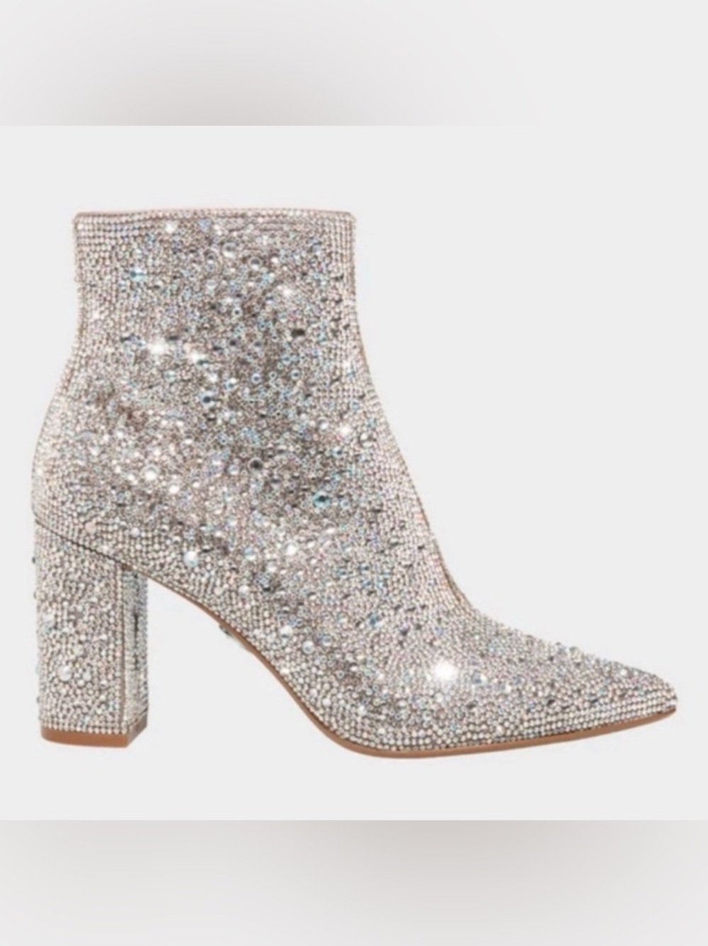 Betsey Johnson Women’s Cady Rhinestone Ankle Booties | Sz. 6.5 | NIB